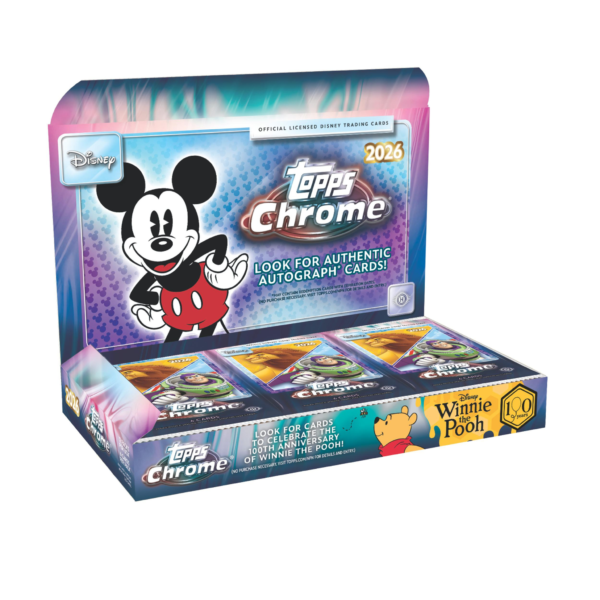 2026 Topps Chrome Disney Hobby Box