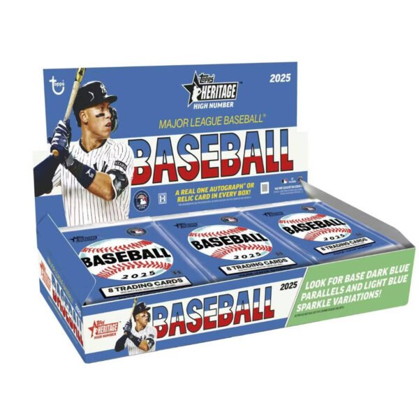 2025 Topps Heritage High Number Baseball Box
